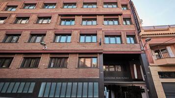 Voorkant van accommodatie