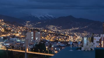 Vista a la montaña