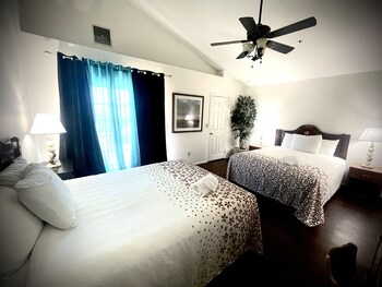 Family Villa, Multiple Beds, 2 Bathrooms (Villa One, 410 Ft from Resort, 3 Bedr) | Iron/ironing board, free WiFi, bed sheets at Miracle Springs Resort & Spa