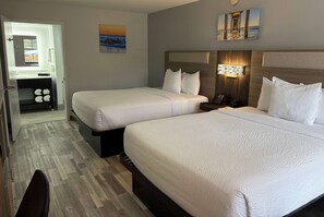Deluxe Room, 2 Queen Beds, Non Smoking | Premium bedding, desk, iron/ironing board, free cots/infant beds - La Quinta Inn by Wyndham San Diego Chula Vista (Chula Vista)
