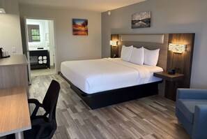 Chambre Deluxe, 1 très grand lit, non-fumeurs | Literie de qualité supérieure, bureau, fer et planche à repasser