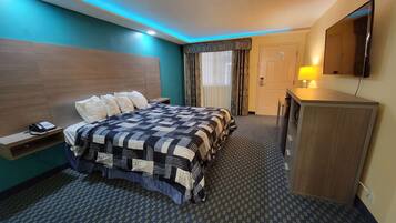 Soundproofing, iron/ironing board, free cribs/infant beds, rollaway beds