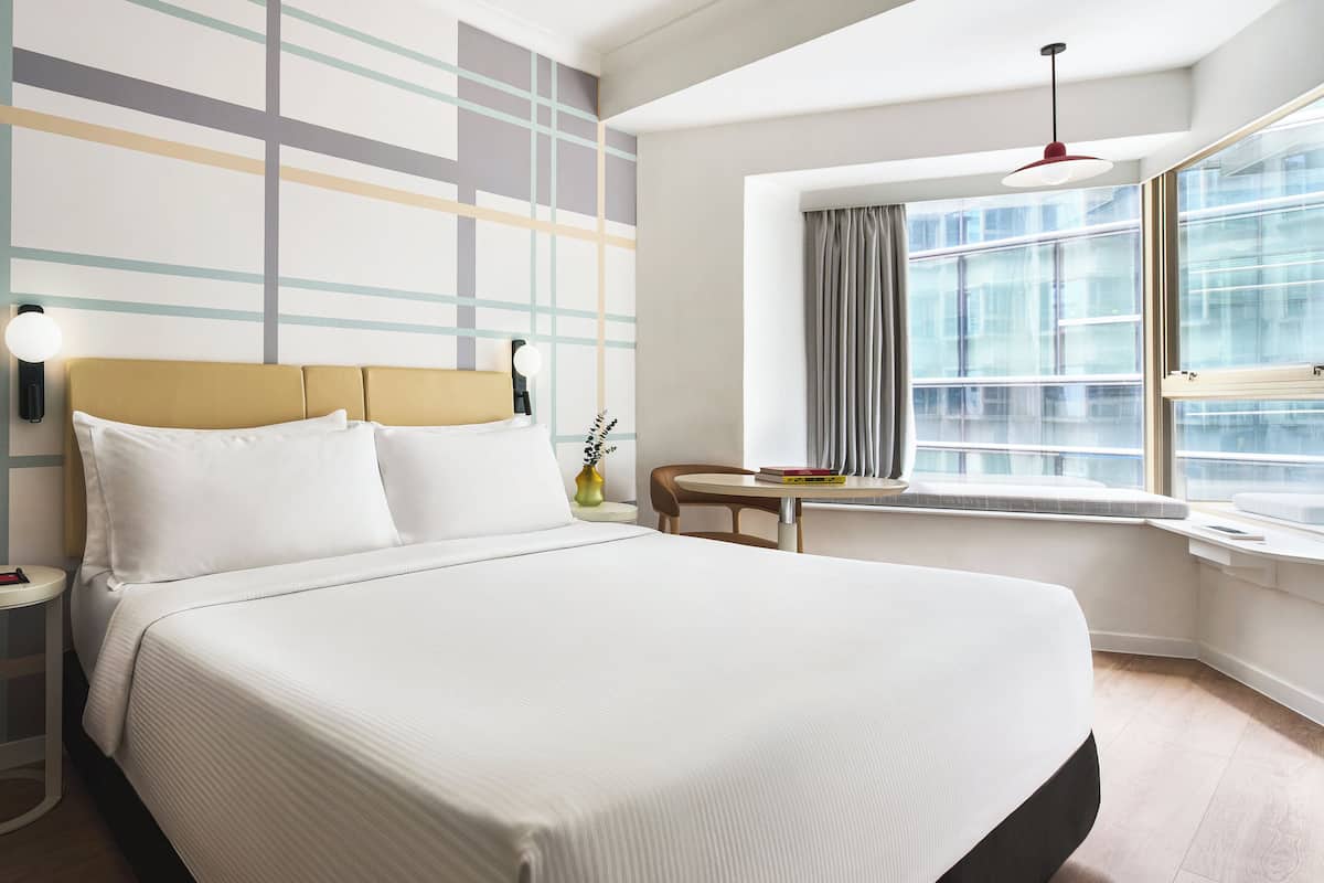 In-room safe, blackout curtains, iron/ironing board