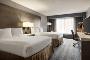 Room, 2 Double Beds (Oversized) | Premium bedding, desk, laptop workspace, iron/ironing board - Doubletree by Hilton Bloomington - Minneapolis South (Bloomington)