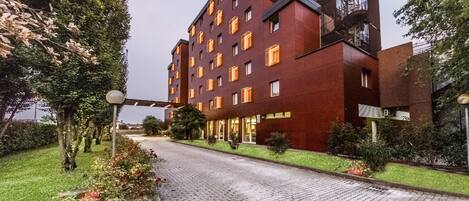 Voorkant van accommodatie