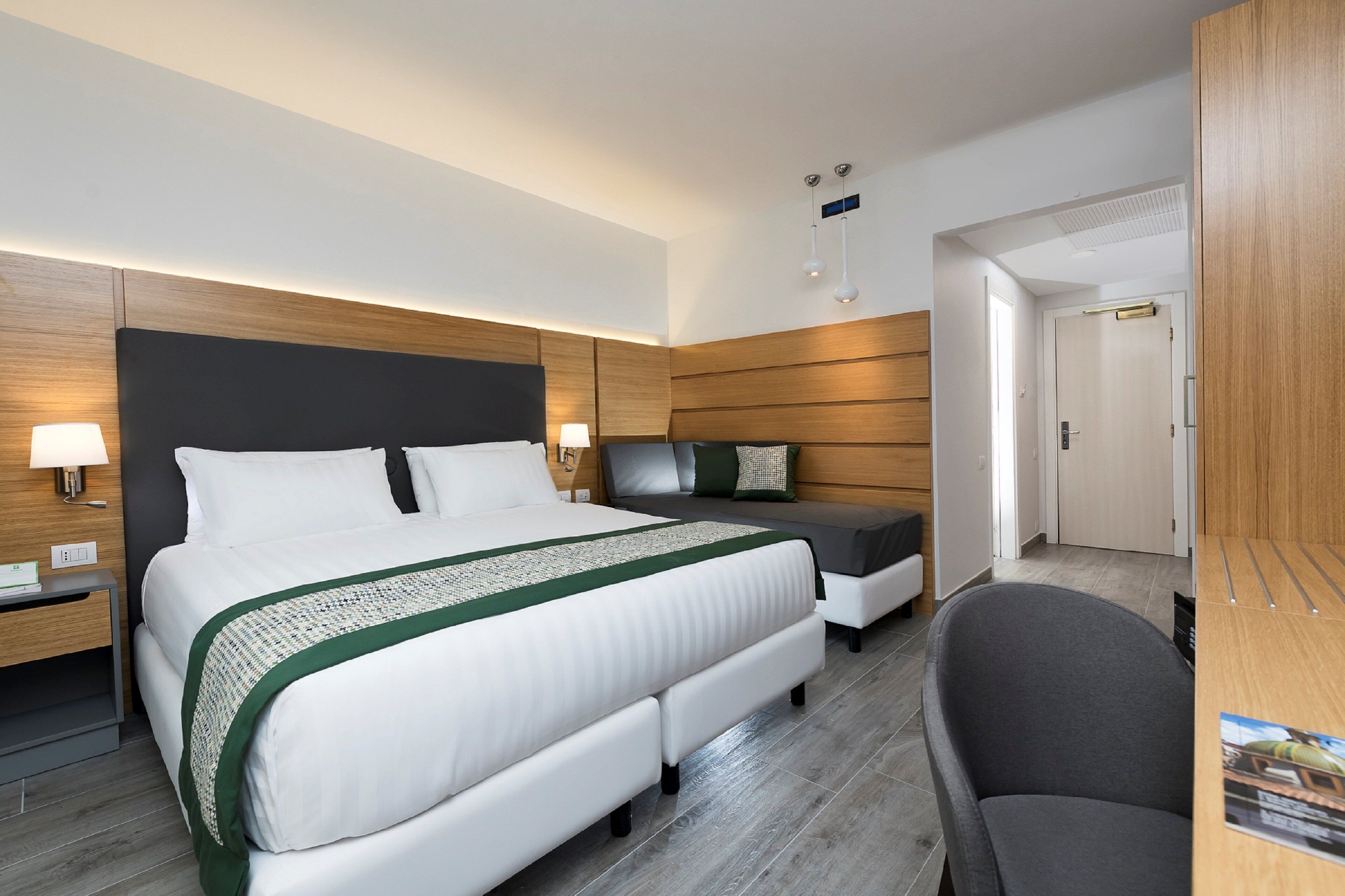 In-room safe, desk, laptop workspace, blackout curtains