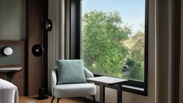 1 habitación, ropa de cama de alta calidad, cubrecamas y minibar