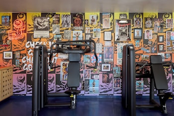 Fitness center at Ace Hotel and Swim Club