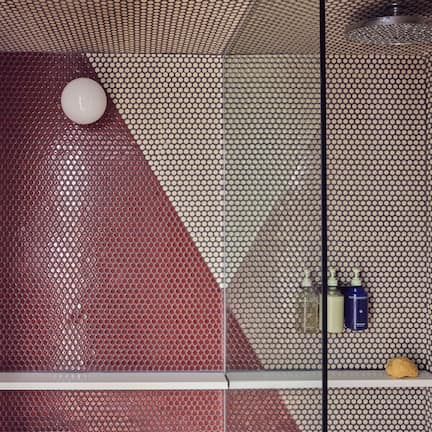 Shower, free toiletries, hair dryer, bathrobes