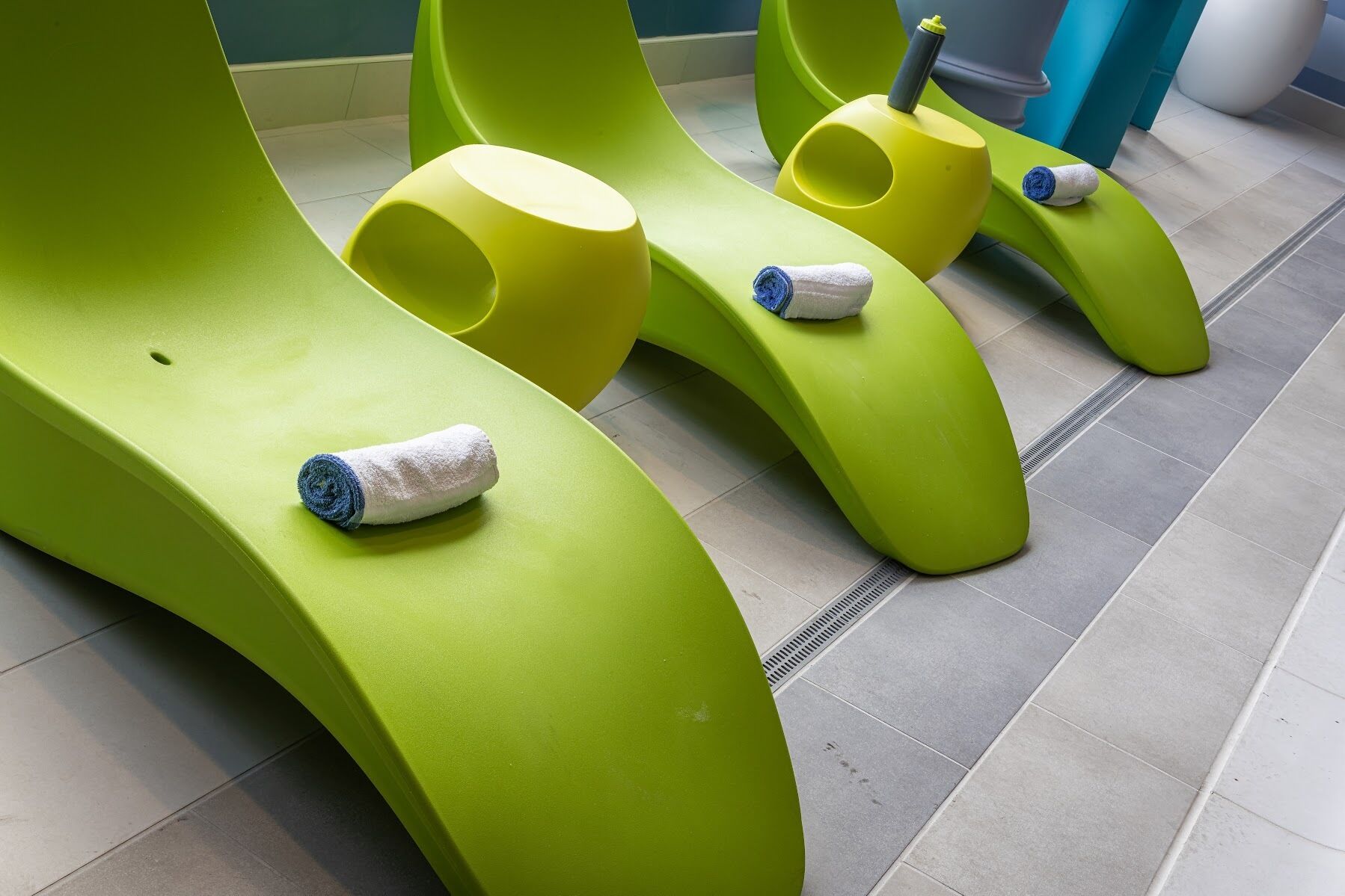 indoor pool, open 9:00 am to midnight, pool loungers