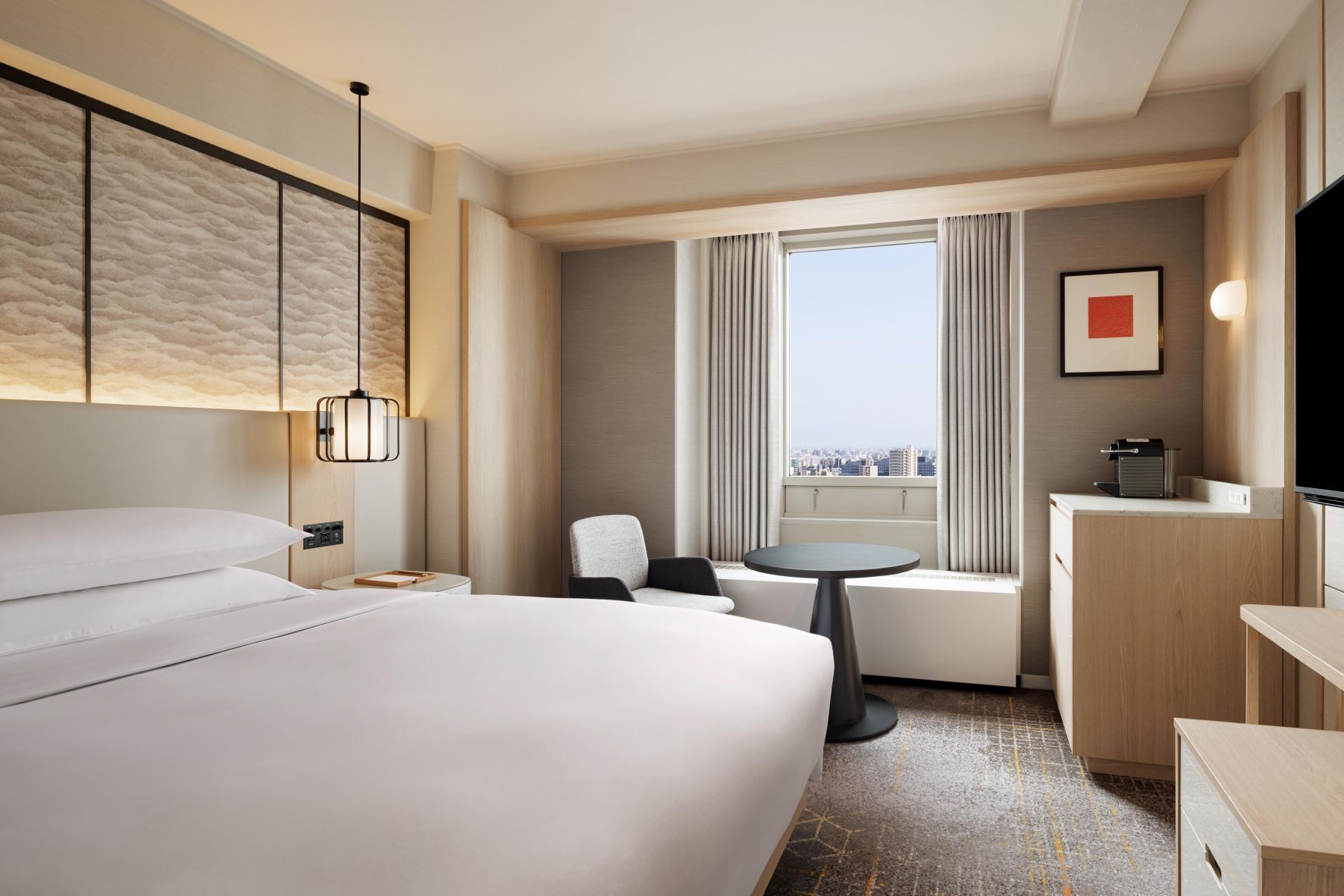 Executive kamer, 1 tweepersoonsbed | Hypoallergeen beddengoed, donsdekens, een minibar, een kluis op de kamer