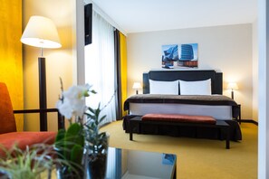 Premium bedding, minibar, in-room safe, desk - Hotel Euler (Basel)