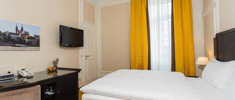 1 dormitori, roba de llit d'alta qualitat i minibar