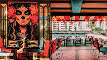 2 restaurants, breakfast, lunch, dinner served; international cuisine