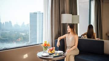 Pemandangan kota dari properti