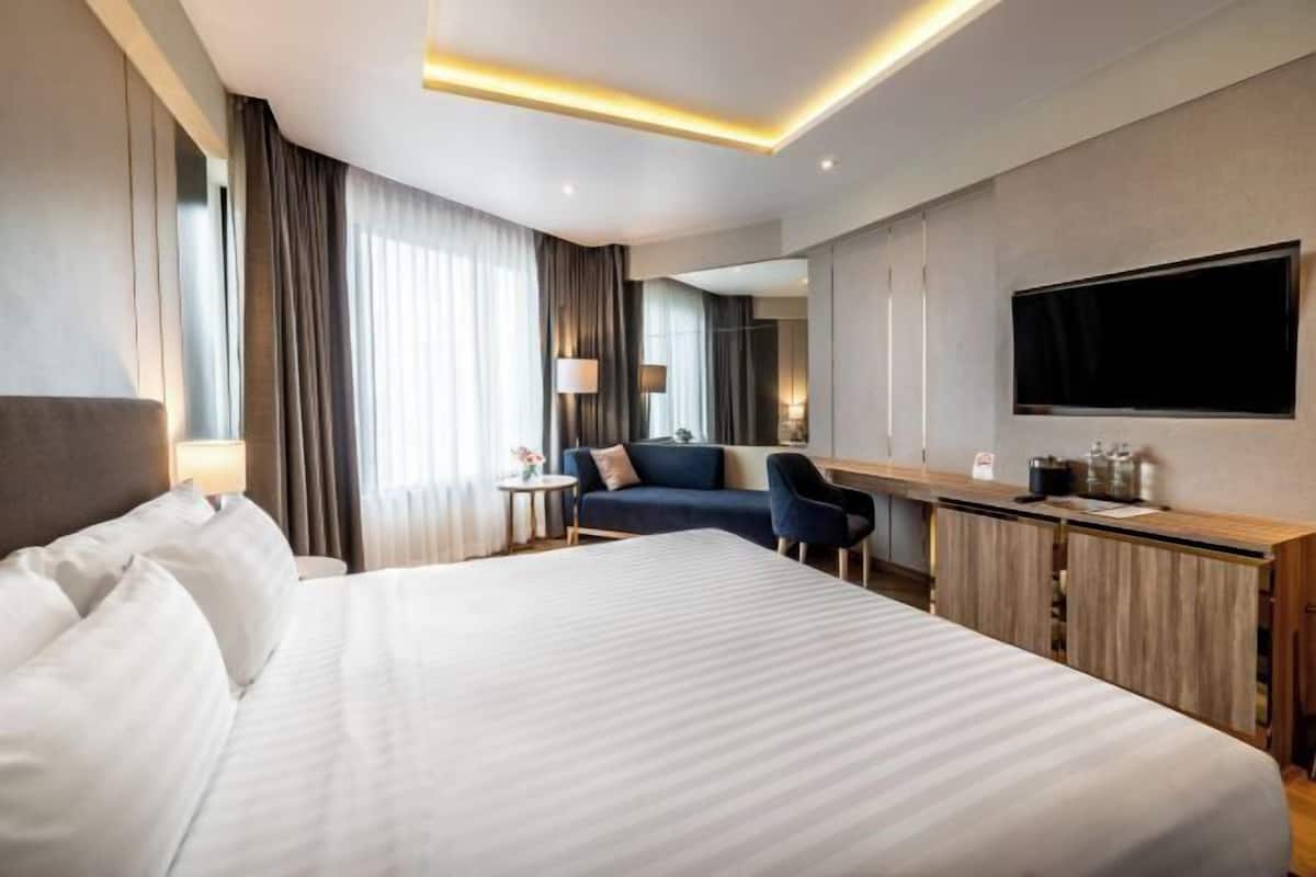 1 Schlafzimmer, Zimmersafe, laptopgeeigneter Arbeitsplatz