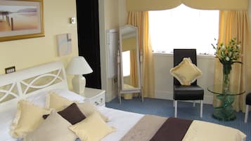 Desk, iron/ironing board, free WiFi, bed sheets