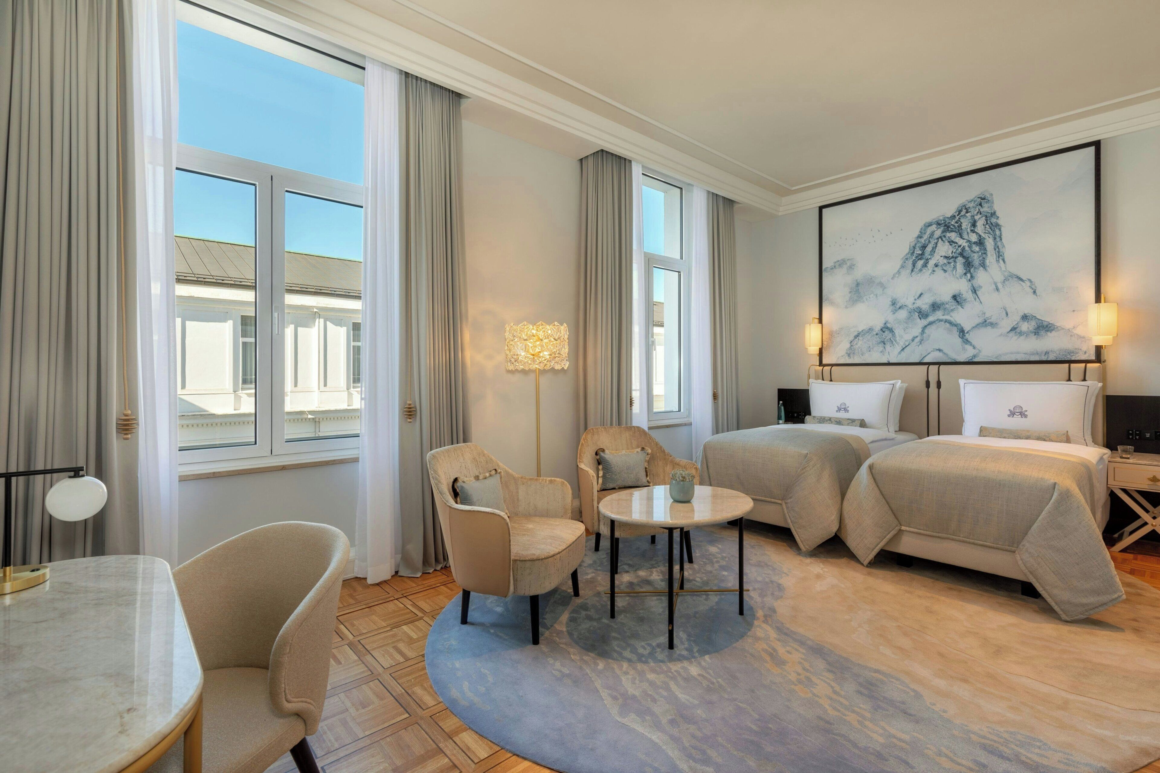 Deluxe Room, 2 Twin Beds | Premium bedding, pillowtop beds, minibar, in-room safe