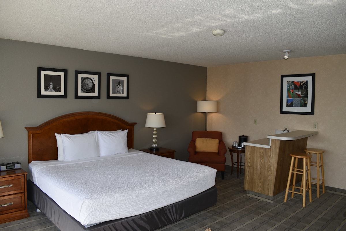 In-room safe, desk, blackout drapes, iron/ironing board