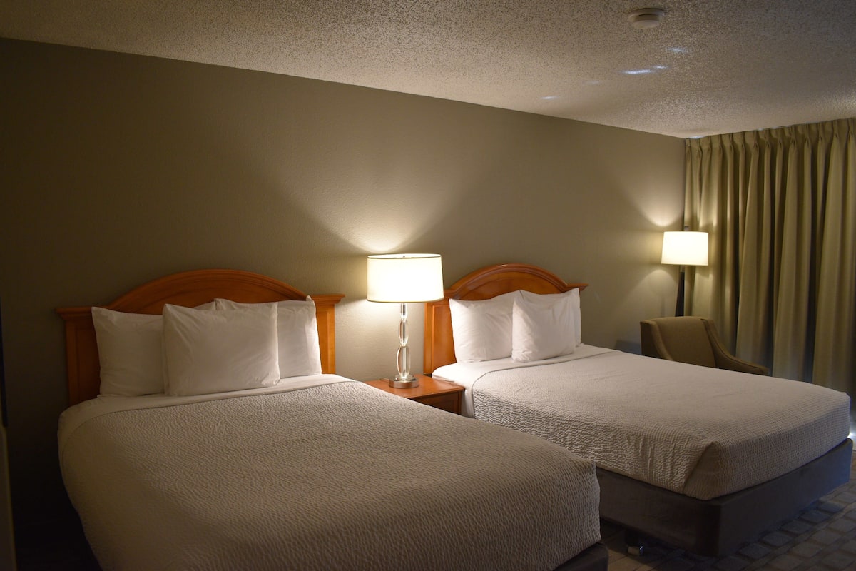 In-room safe, desk, blackout curtains, iron/ironing board