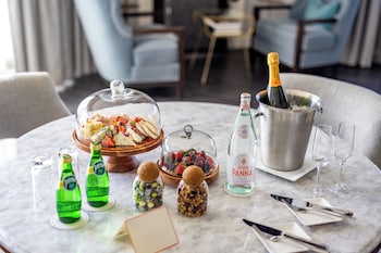 Room service - dining at The Melrose Georgetown Hotel