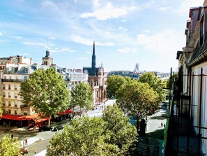 Vistas a la ciudad desde el alojamiento