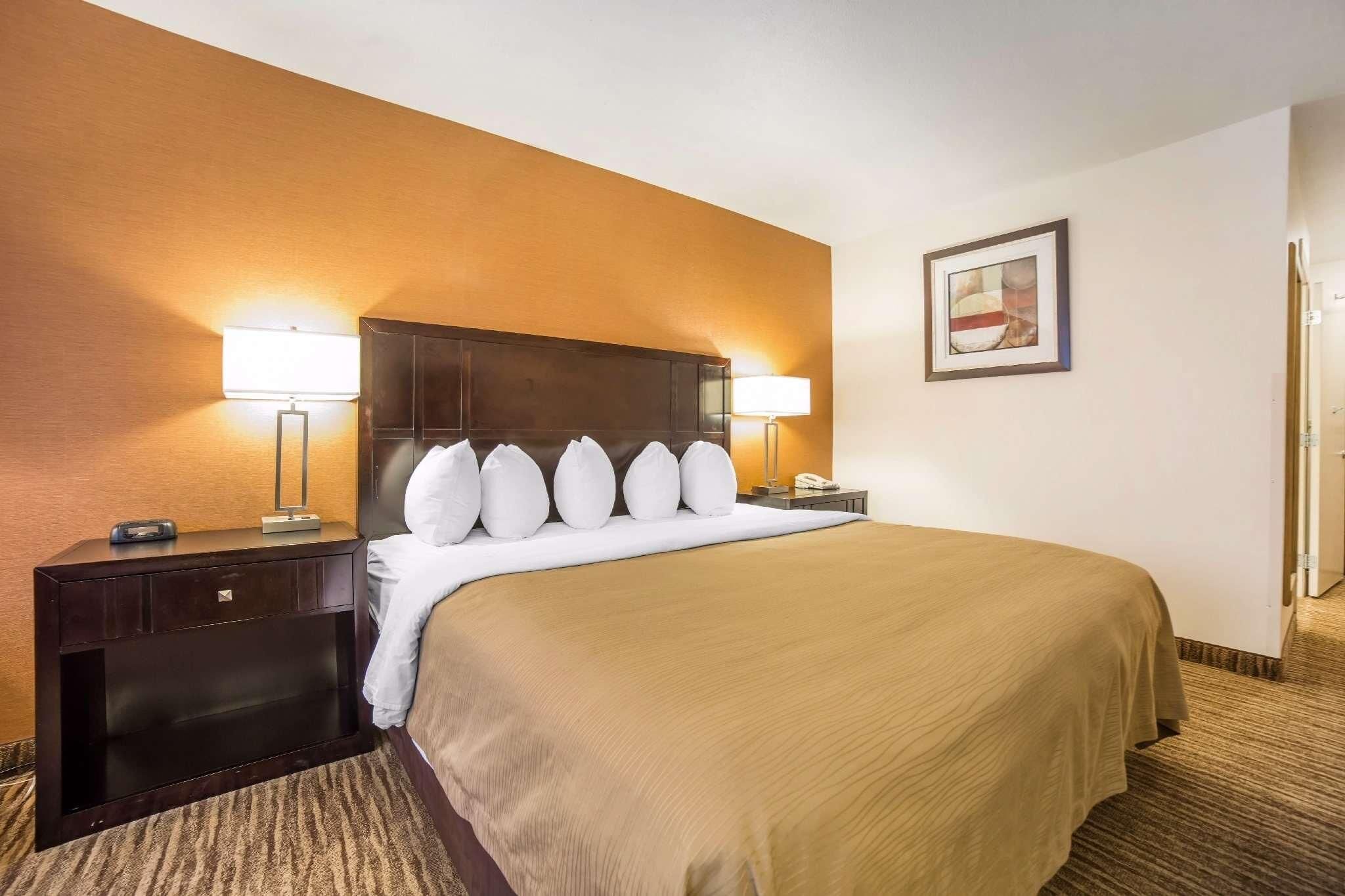 In-room safe, desk, laptop workspace, blackout curtains