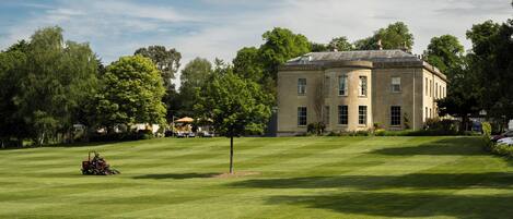 Overnatningsstedets facade