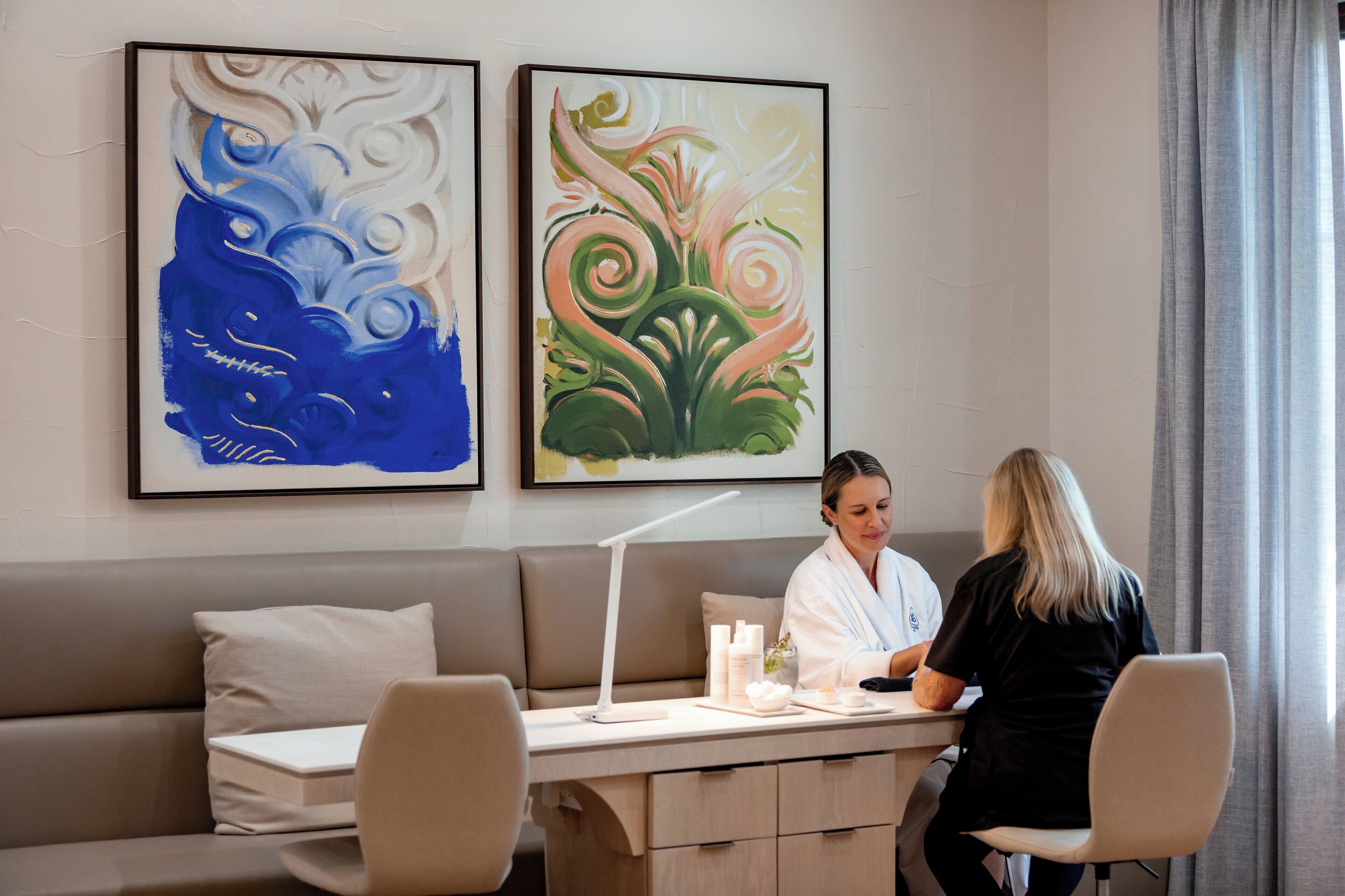 couples treatment room(s), sauna, hot tub, steam room, body treatments