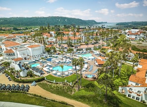 8 outdoor pools, open 8:00 AM to 10:00 PM, cabanas (surcharge) - Omni La Costa Resort & Spa Carlsbad (Carlsbad)