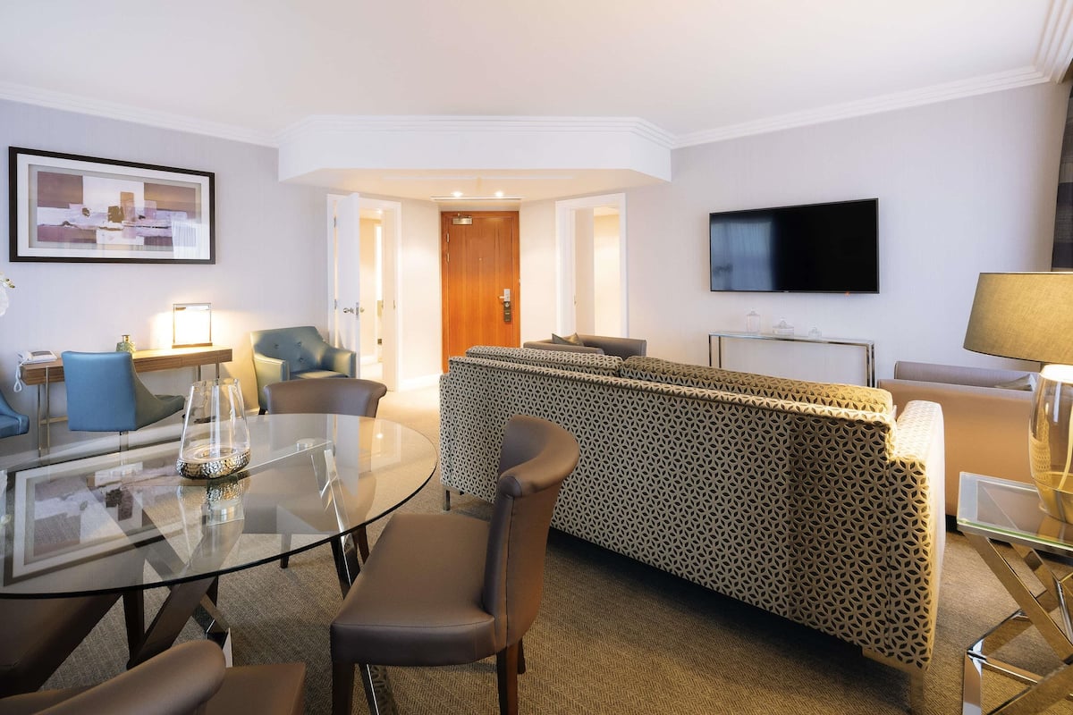 Club Suite, 1 Queen Bed (Prestige. Club Millesime Access) | 1 bedroom, Egyptian cotton sheets, premium bedding, Select Comfort beds