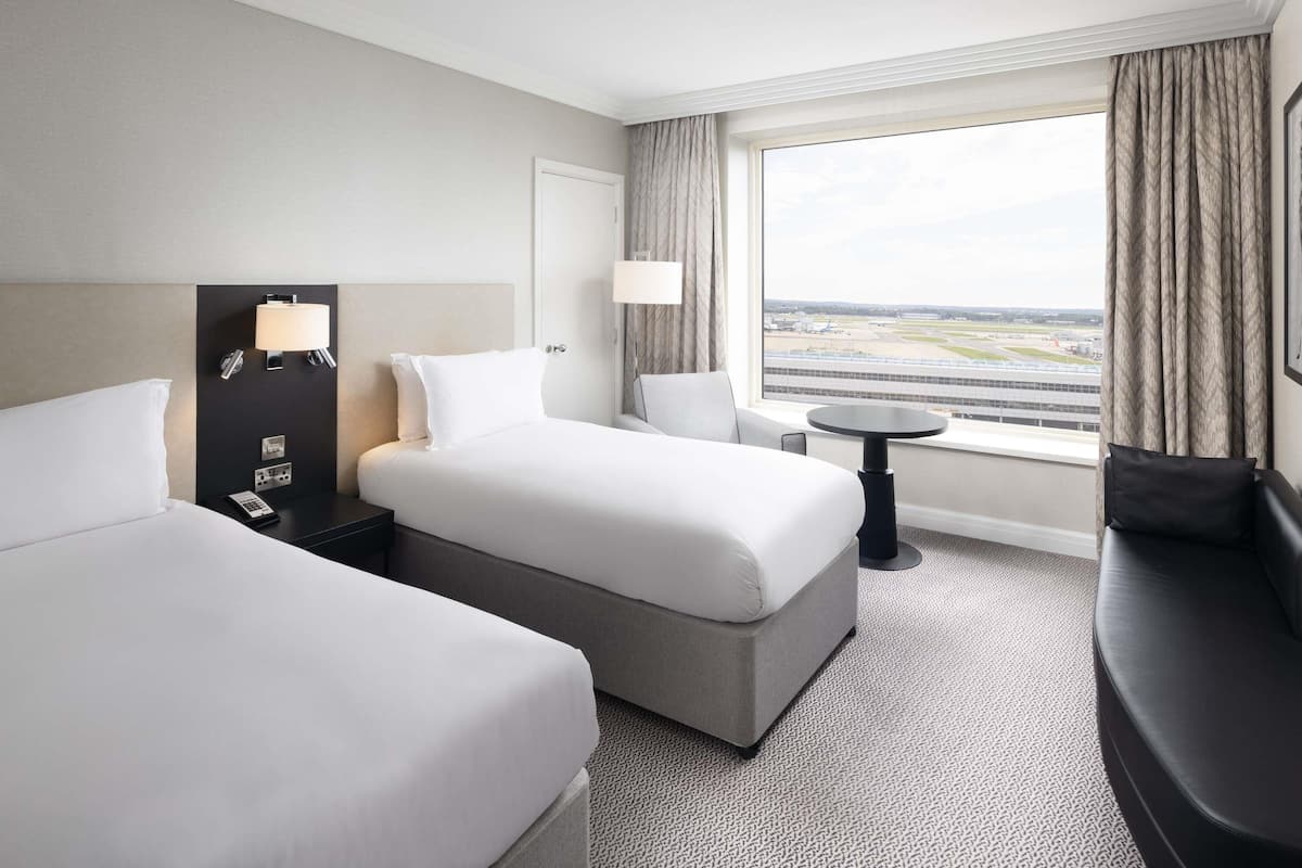 Classic Room, 2 Single Beds | 1 bedroom, Egyptian cotton sheets, premium bedding, Select Comfort beds