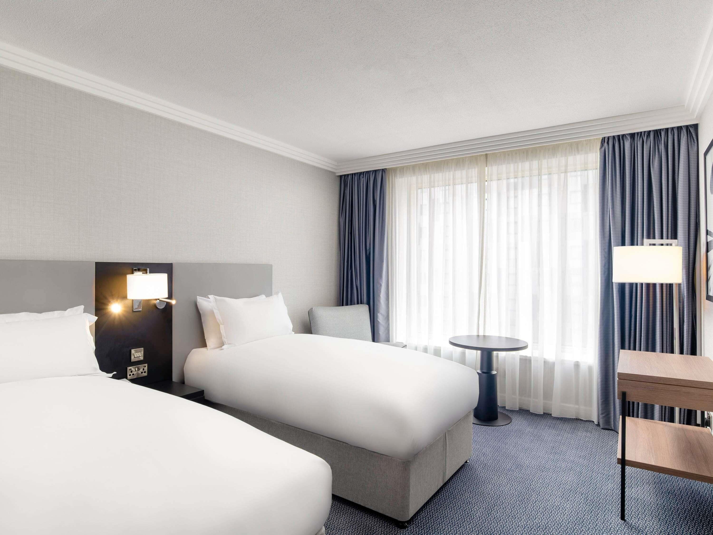 Classic Room, 2 Twin Beds | 1 bedroom, Egyptian cotton sheets, premium bedding, Select Comfort beds