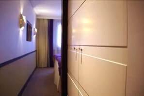 In-room safe, desk, blackout curtains, soundproofing