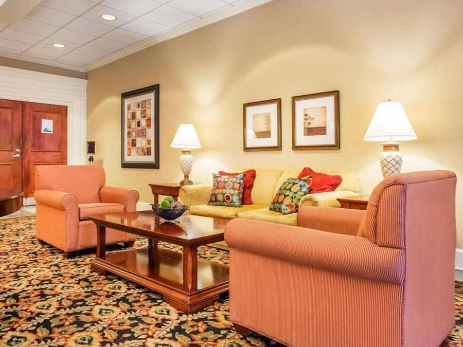 Sitteområde i lobbyen