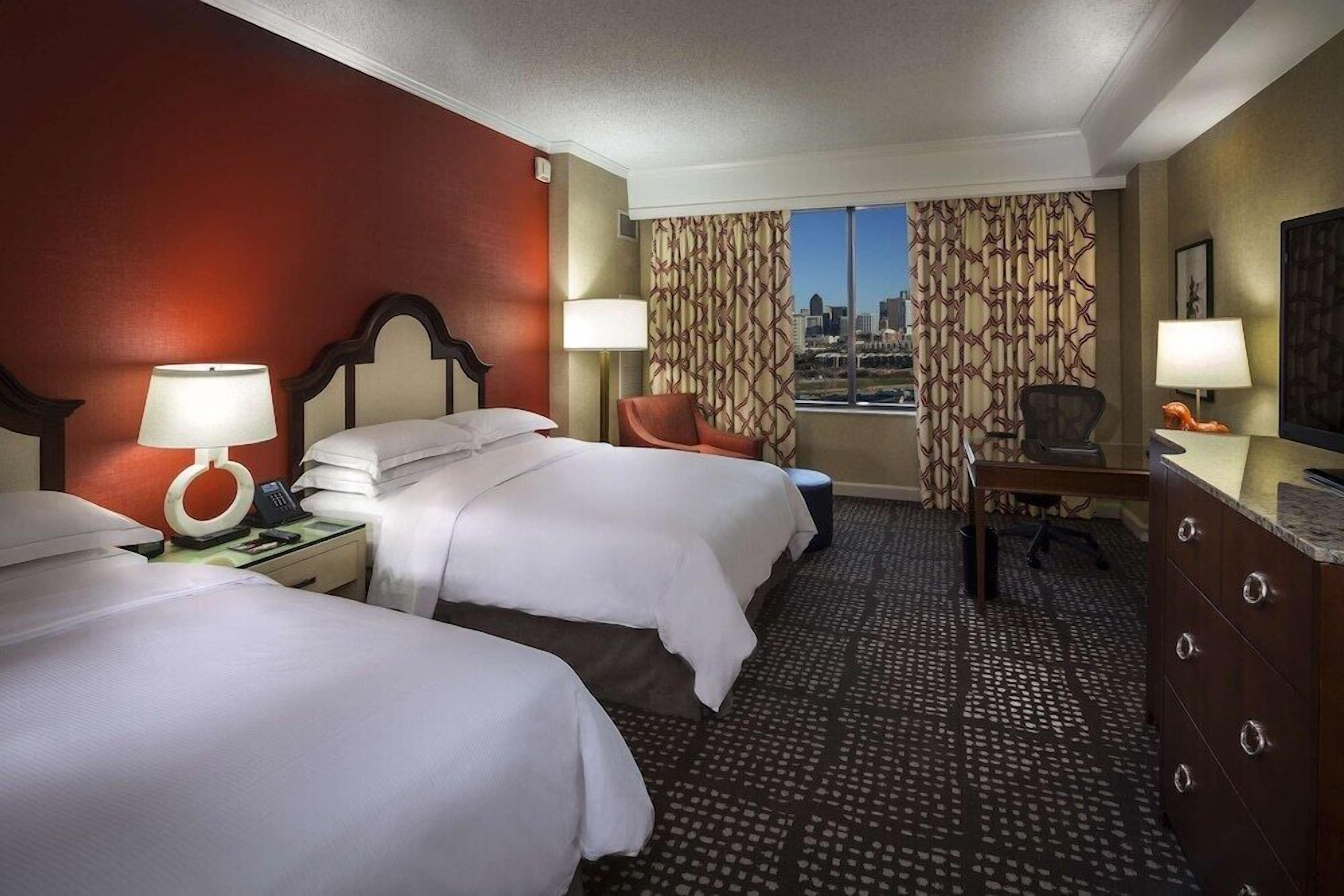 Premium bedding, pillow-top beds, in-room safe, iron/ironing board