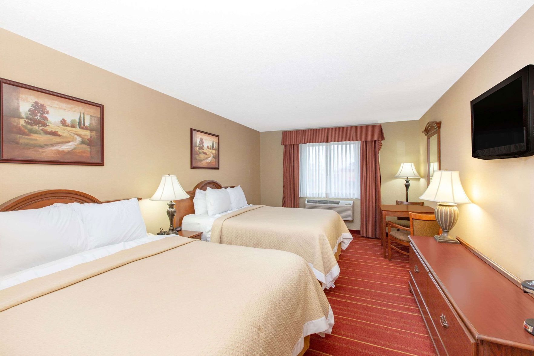 Desk, iron/ironing board, free cots/infant beds, free WiFi