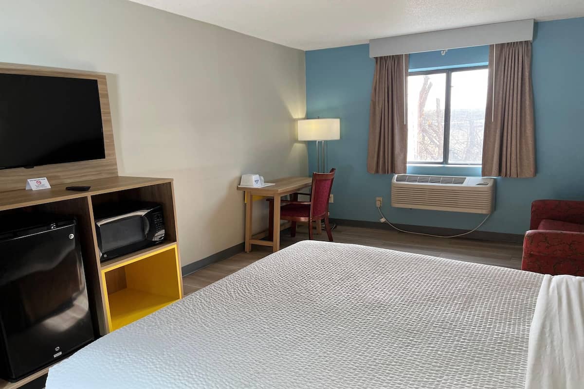 Chambre Deluxe, 1 grand lit et 1 canapé-lit, non-fumeur