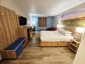 标准房, 1 张大床 | 办公桌、熨斗/熨衣板、免费婴儿床、免费 WiFi