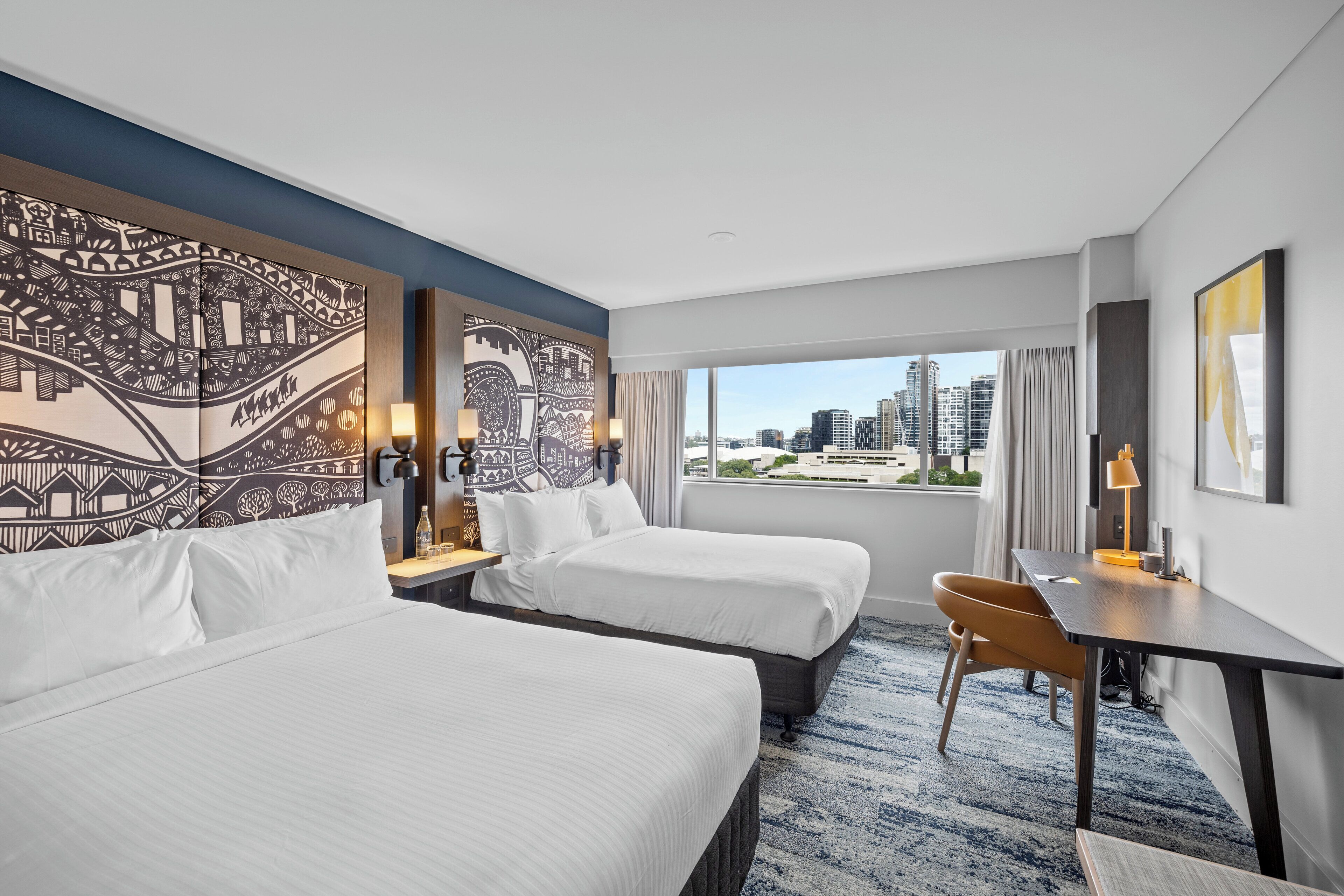 Minibar, in-room safe, desk, laptop workspace