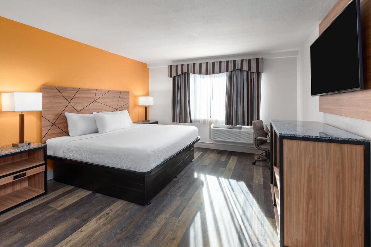 Room, 1 King Bed, Non Smoking | In-room safe, cribs (free), rollaway beds (surcharge), WiFi (free)