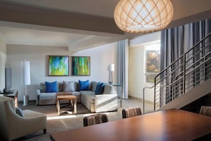 50-inch flat-screen TV with cable channels, TV, Netflix