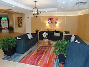 Lobby sitting area