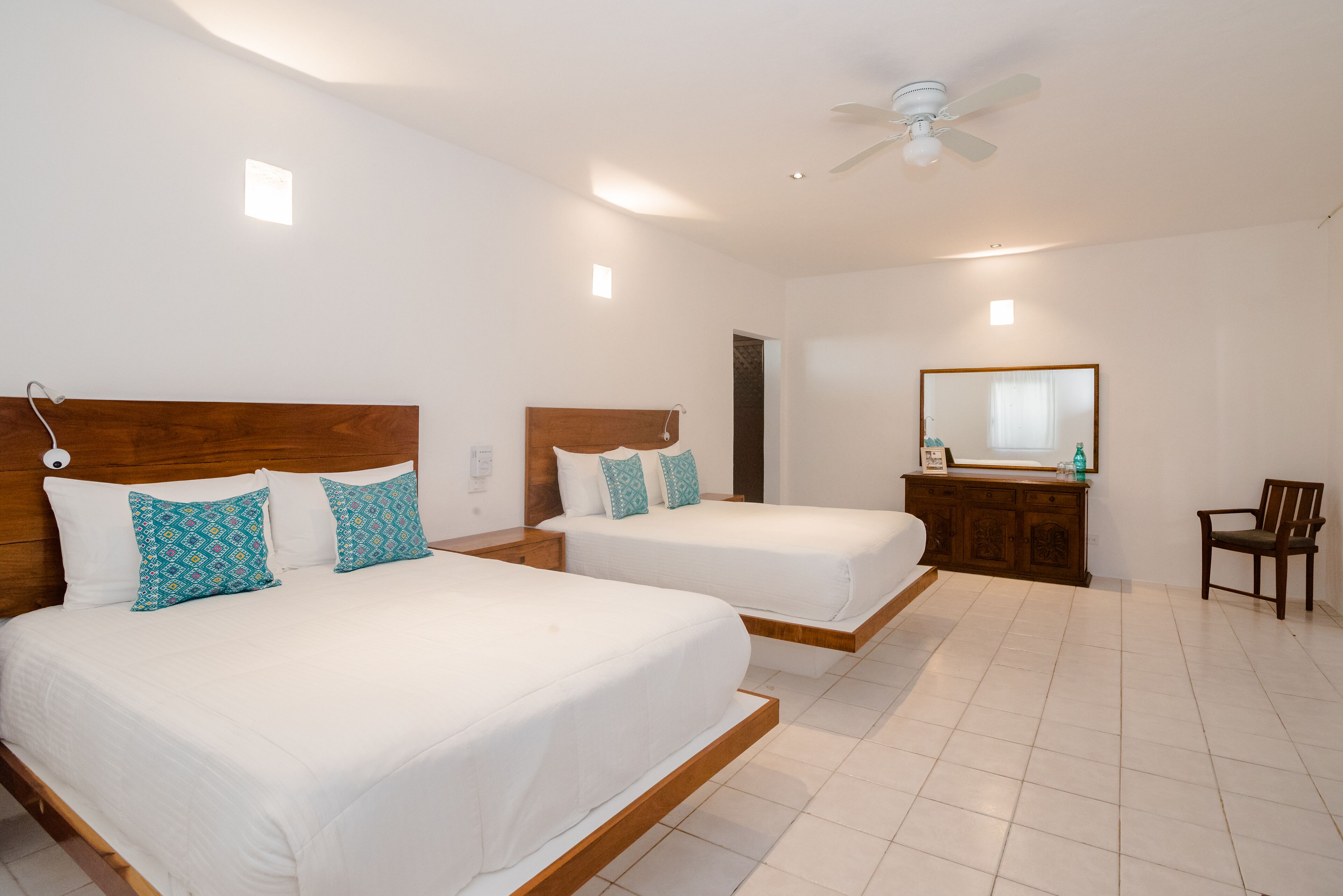 poolside room | 1 bedroom, in-room safe, individually decorated, individually furnished