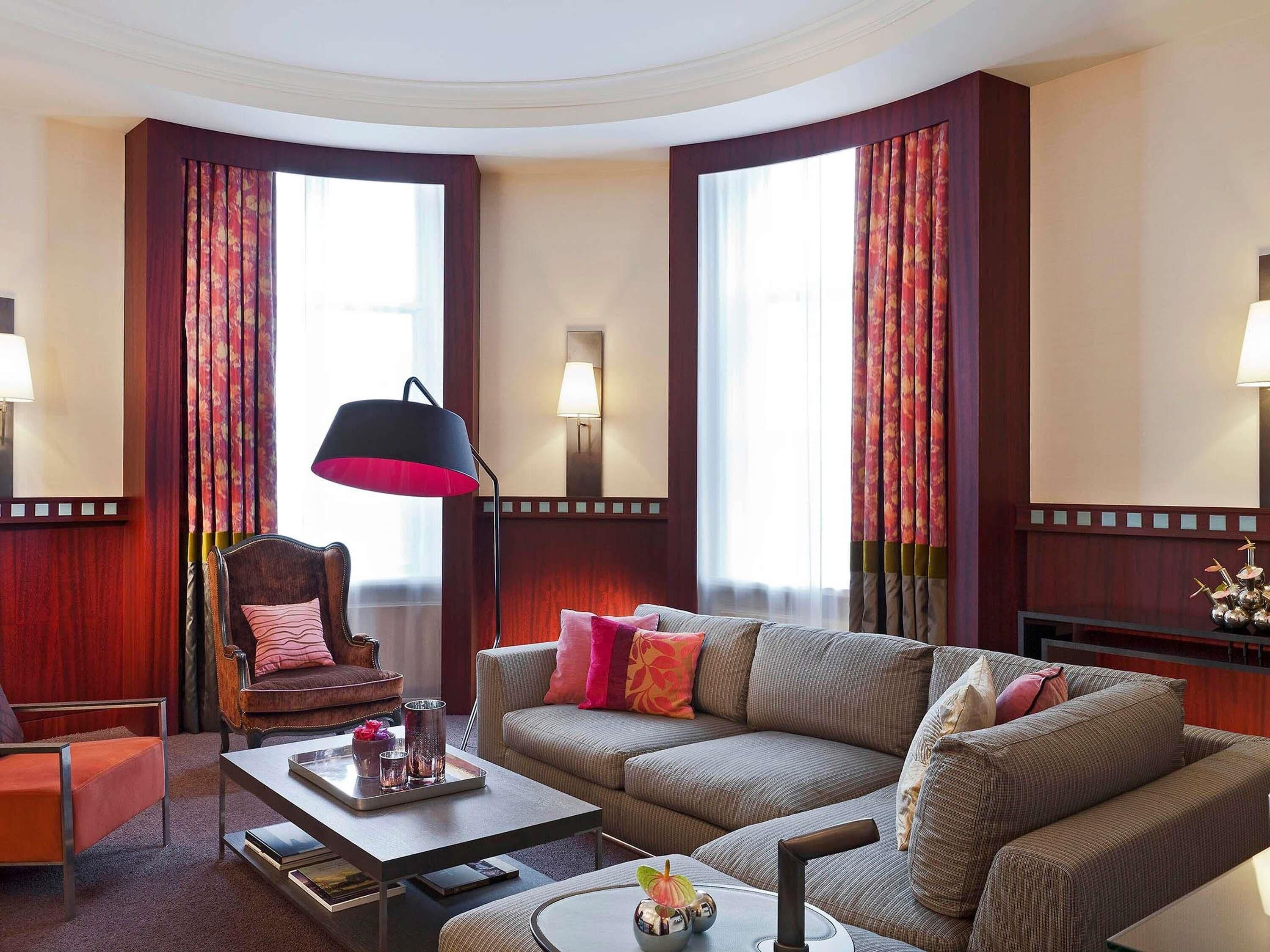 Phòng Suite, 2 phòng ngủ (Imperial,Butler Service,Living Room) | 1 phòng ngủ, bộ trải giường bằng vải cotton Ai Cập 