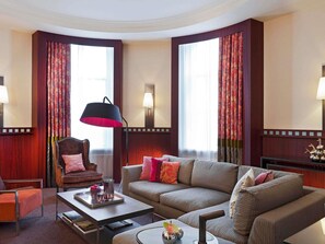 Suite, 2 soverom (Imperial,Butler Service,Living Room) | 1 soverom, sengetøy i egyptisk bomull og sengetøy av topp kvalitet