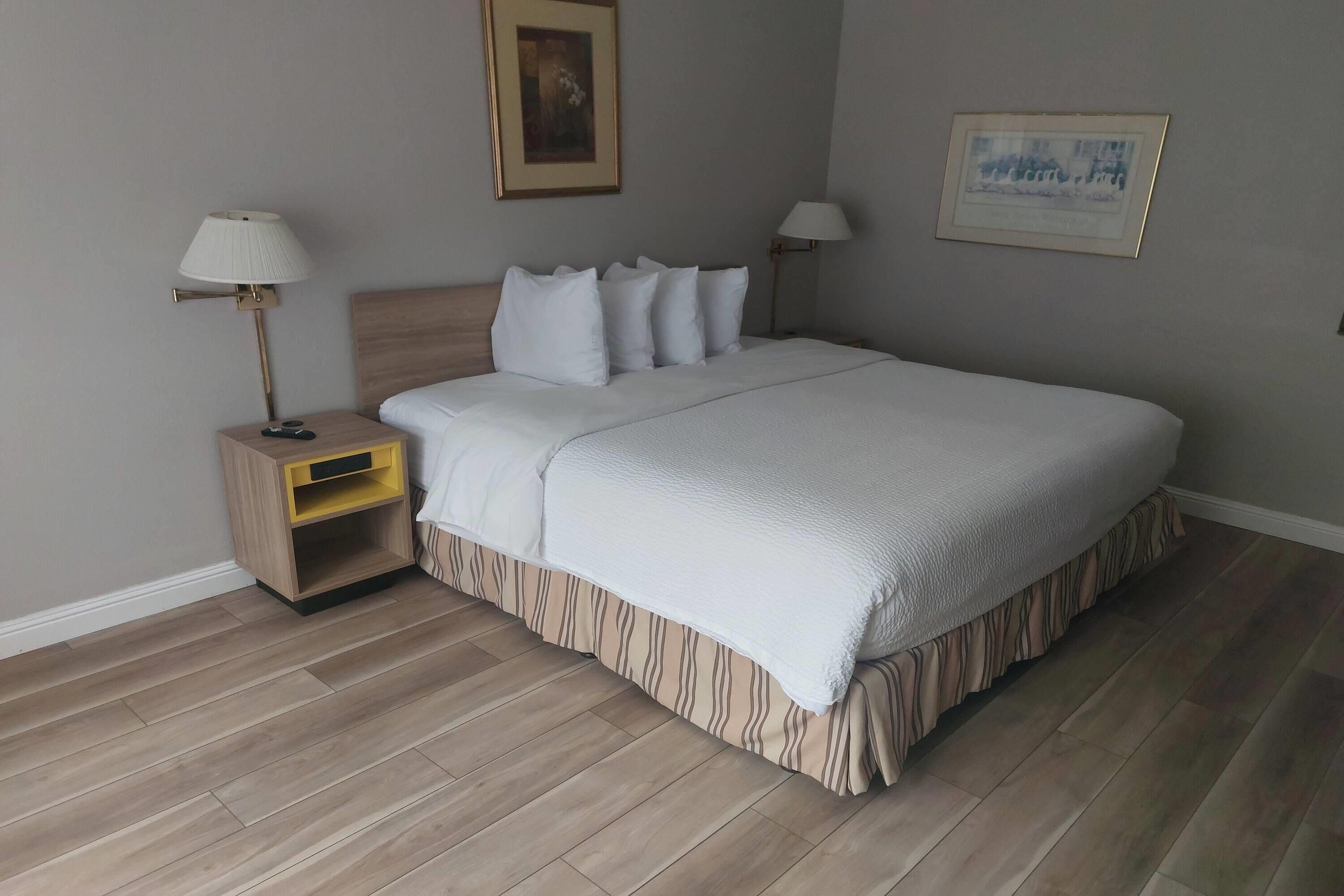 套房, 1 张特大床, 无烟房 | 客房内保险箱、熨斗/熨衣板、免费 WiFi、床单