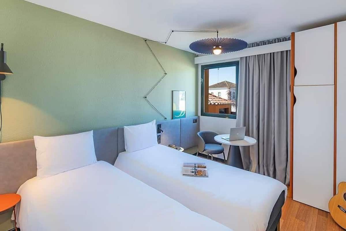 Room, 2 Single Beds | In-room safe, desk, iron/ironing board, free WiFi
