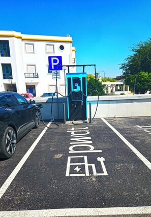 Estación de carga para autos eléctricos