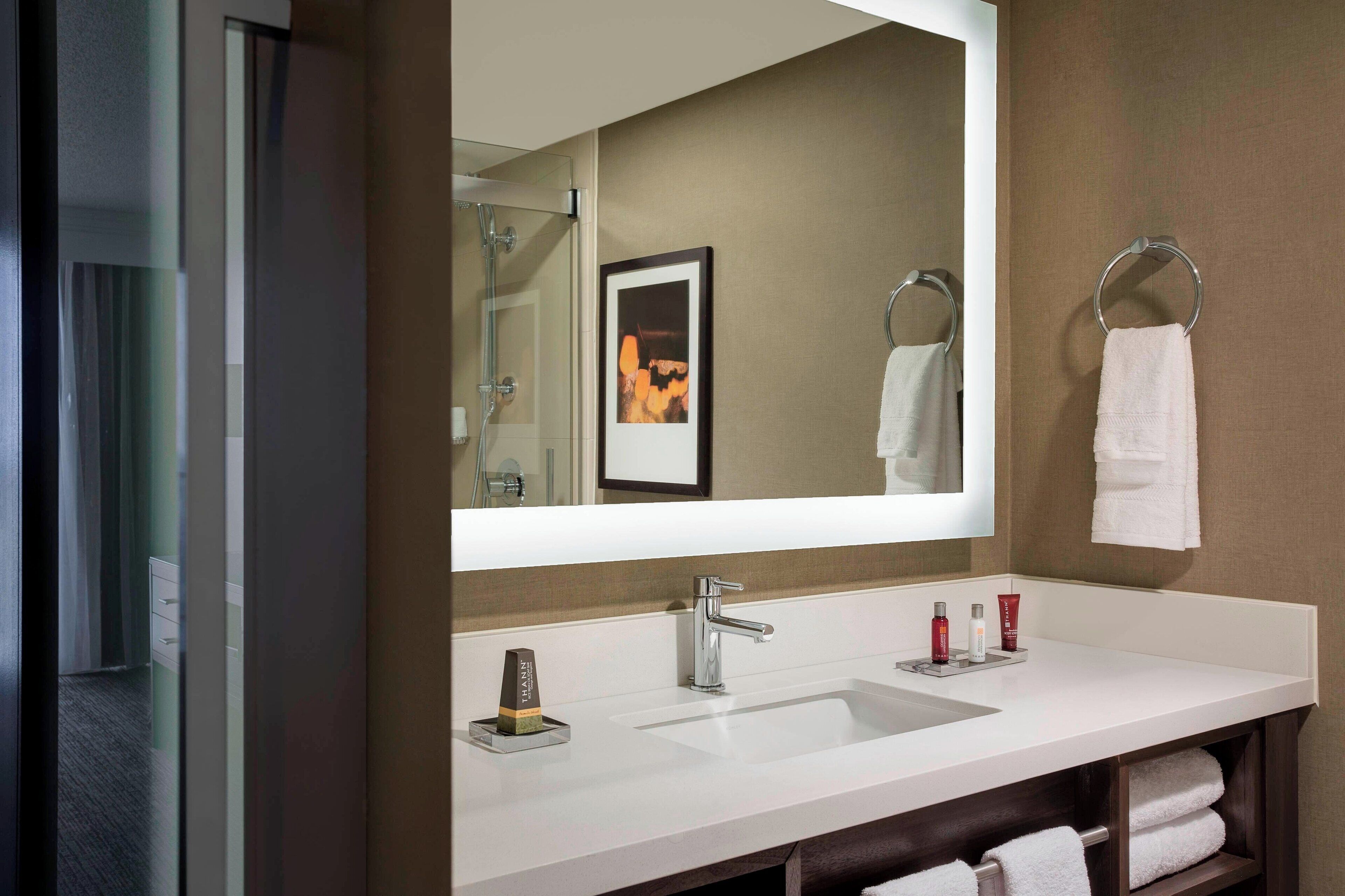 shower, free toiletries, hair dryer, slippers